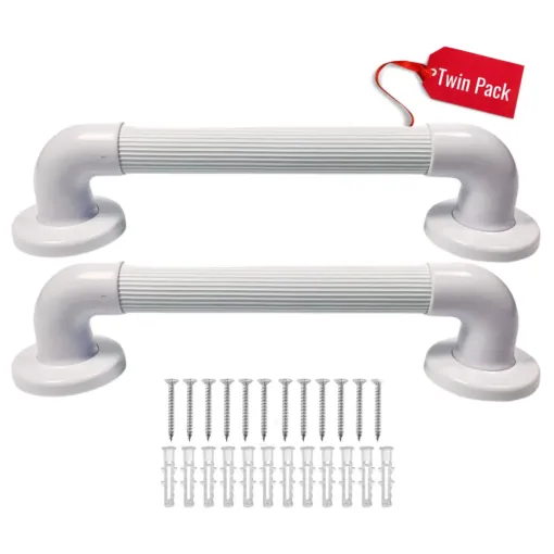 Eazy 2 Pack Grab Bar 12" Fluted Rail - Image 2