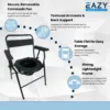 10folding commode chair