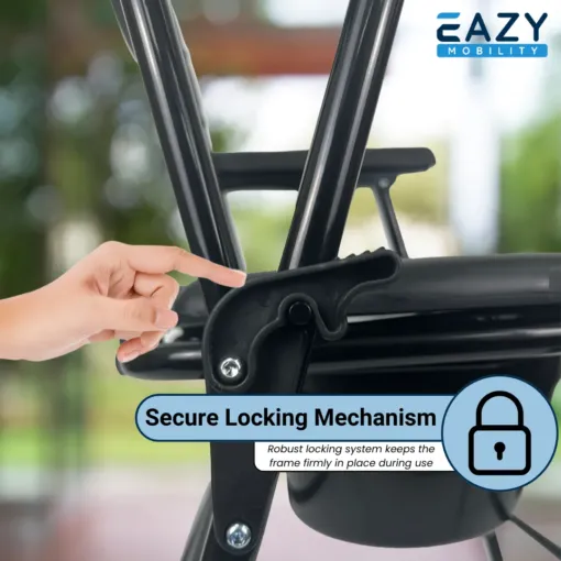 Eazy Folding Chair Commode - Image 4