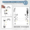 4dual crossbar toilet frame