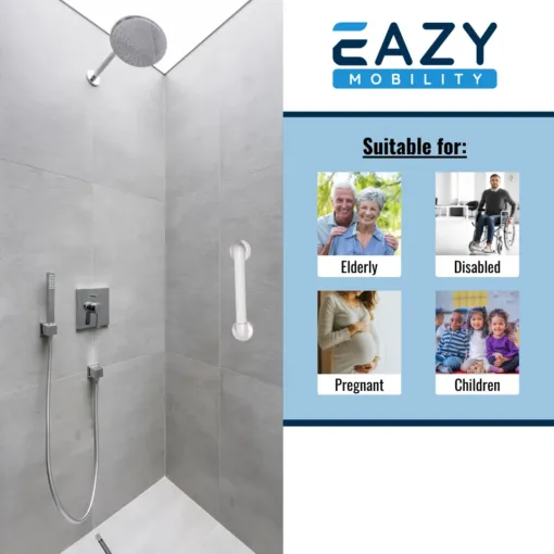 Eazy 2 Pack Grab Bar 12" Fluted Rail - Image 7